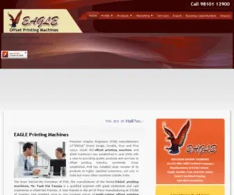 Eagleprintingmachines.com(Just another WordPress site) Screenshot