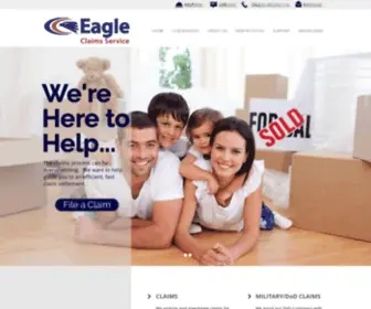 Eaglepriority.com(Eagle Claims Service) Screenshot