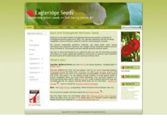 Eagleridgeseeds.com(Eagleridge Seeds) Screenshot