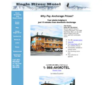 Eaglerivermotel.com(Anchorage Alaska Motels) Screenshot