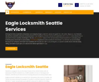 Eagleseattlelocksmith.com(Eagle Locksmith Seattle) Screenshot