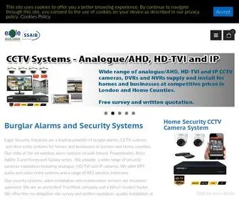 Eaglesecuritysolutions.co.uk(Security Systems) Screenshot