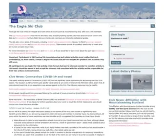 Eagleskiclub.org.uk(The Eagle Ski Club) Screenshot