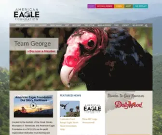 Eagles.org(American Eagle Foundation) Screenshot