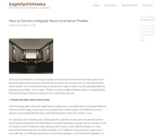 Eaglespiritalaska.com(Best Tips For Home Theather Installation) Screenshot