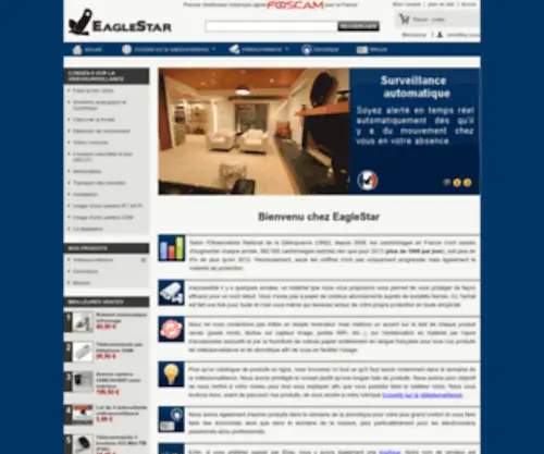 Eaglestar.fr(Des produits de haute technologie de qualité et à petit prix) Screenshot