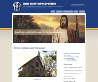 Eaglesvisionfellowshipchurch.ca(Eagles Vision Fellowship Church) Screenshot