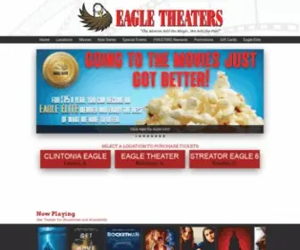 Eagletheater.net(Eagle Theaters) Screenshot