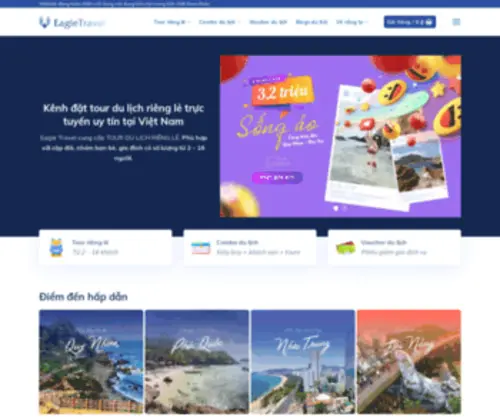 Eagletravel.vn(Eagle Travel) Screenshot