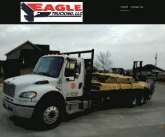 Eagletruckingllc.com(Eagle Trucking LLC) Screenshot