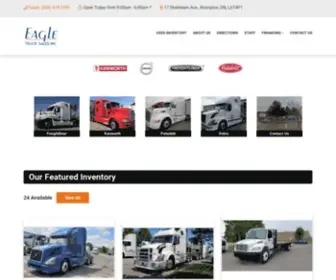 Eagletrucksales.com(Eagle Truck Sales Inc) Screenshot