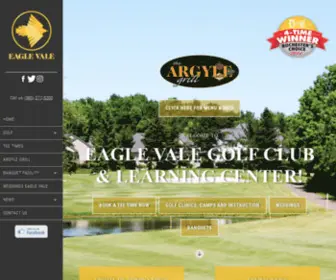 Eaglevale.com(Eagle Vale Golf Club and Learning Center) Screenshot