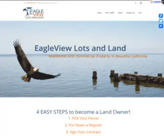 Eagleviewlotsandland.com(Property for Sale in California) Screenshot