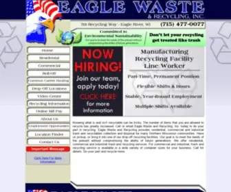 Eaglewasteandrecycling.com(Eagle Waste and Recycling) Screenshot