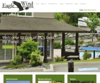 Eaglewindrv.ca(Eaglewind RV Park) Screenshot