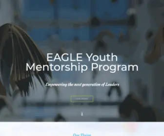 Eagleyouthmentorship.com(Empowering the next generation of Leaders) Screenshot