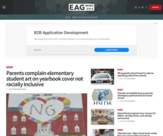 Eagnews.org(Education Research) Screenshot