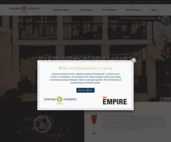 Eahomes.com(Edward Andrews Homes) Screenshot