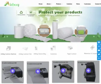 Eairbag.com(Air Cushion Machine) Screenshot