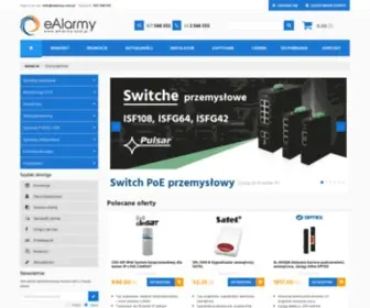 Ealarmy.com.pl(Systemy zabezpieczeń) Screenshot