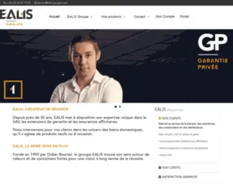 Ealis-Groupe.fr(Accueil) Screenshot