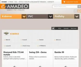 Eamadeo.sk(Lacné koberce) Screenshot