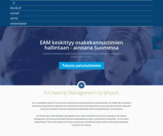 Eam.fi(Palkitseminen ja kannustinjärjestelmät) Screenshot