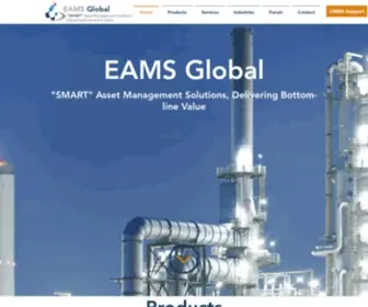 Eams-Global.com(EAMS Global) Screenshot