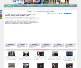 Eamus.it(Corso d'inglese online per italiani) Screenshot
