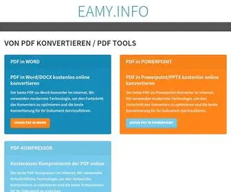 Eamy.info(EAMY PDF Multifunktionswerkzeuge) Screenshot