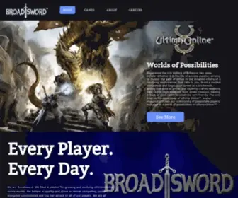Eamythic.com(Broadsword Online Games) Screenshot