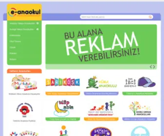 Eanaokul.com(Bütün Anaokulları Burada) Screenshot