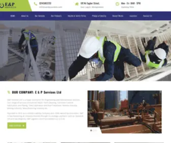 Eandpservices.com(E &amp; P Services) Screenshot