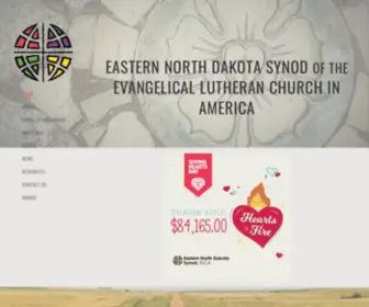Eandsynod.org(Eastern North Dakota Synod) Screenshot