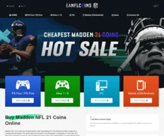 Eanflcoins.com(Buy Madden 21 Coins) Screenshot