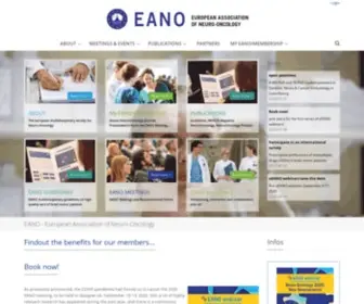 Eano.eu(European Association of Neuro) Screenshot