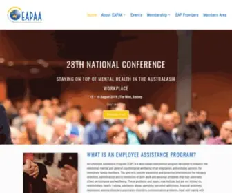 Eapaa.org.au(Employee Assistance Professional Association of Australia) Screenshot