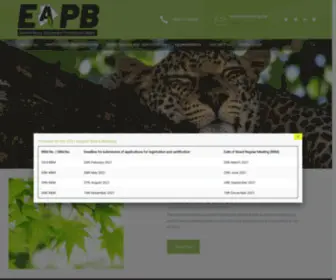 Eapb.org.bw(Home) Screenshot