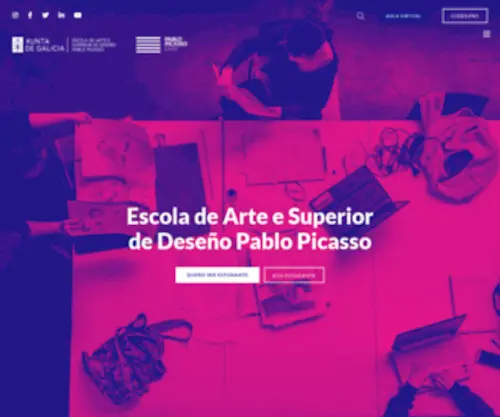 Eapicasso.com(EASD Pablo Picasso) Screenshot