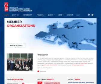 Eapm.org(European Association for People Management EAPM) Screenshot