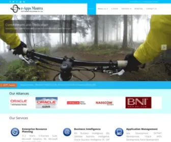 Eappsmantra.com(Oracle Application Implementation Services & Training) Screenshot