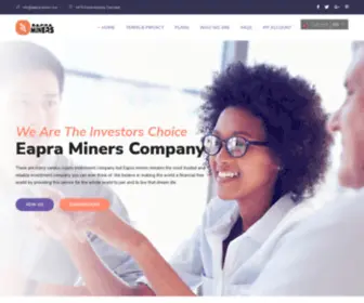 Eapraminers.com(Eapra Miners Company) Screenshot