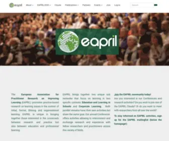 Eapril.org(HOME) Screenshot