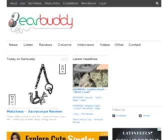 Earbuddy.net(Opening your ears to good music) Screenshot