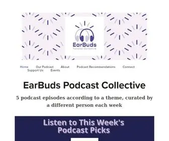 Earbudspodcastcollective.org(EarBuds Podcast Collective) Screenshot