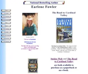 Earlenefowler.com(Earlene Fowler) Screenshot