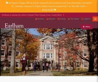 Earlham.edu(Earlham College) Screenshot