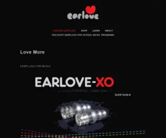 Earlove.net(Earlove Earplugs) Screenshot