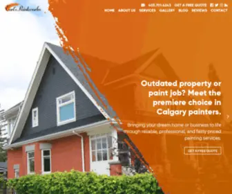 Earlspaintworks.com(Earl's Paintworks Calgary Painters) Screenshot