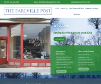 Earlvillepost.com(The Earlville Post) Screenshot